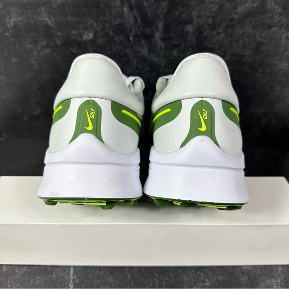 AIR ZOOM INFINITY TOUR NEXT% MENS SPIKED GOLF SHOES SIZE 11 WHITE TREELINE GREEN - Picture 3 of 10